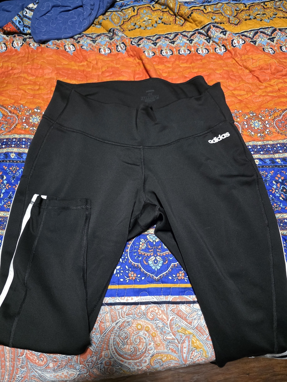 adidas Black Womens 4x Leggings